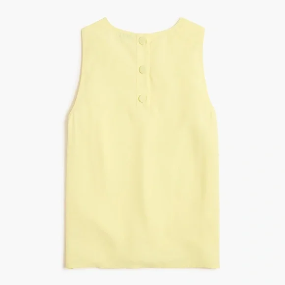 J.Crew Sleeveless Button-back Shell - Picture 5 of 8
